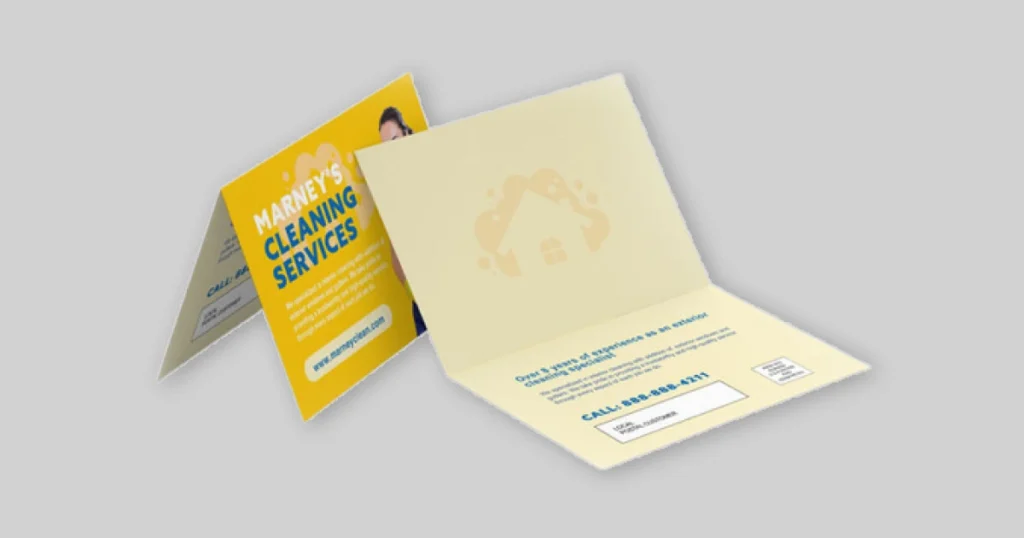 Folded Postcard Printing Service | Print Locker | Custom Printing & Packaging Solution