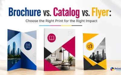 Brochure vs. Catalog vs. Flyer Which Printed Marketing Material Should You Choose