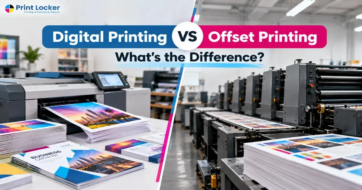 Digital Printing vs Offset Printing