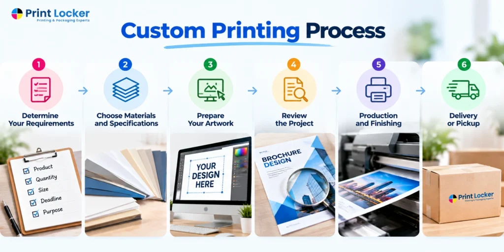 How Does the Custom Printing Process Work?