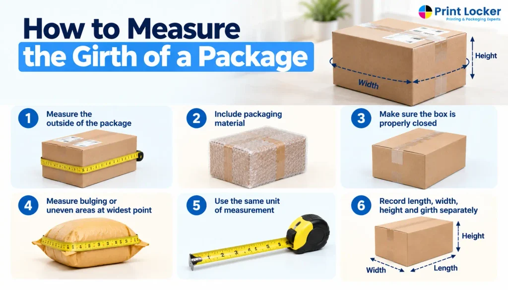 How to Measure the Girth of a Package