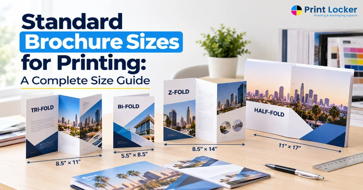 Standard Brochure Sizes for Printing