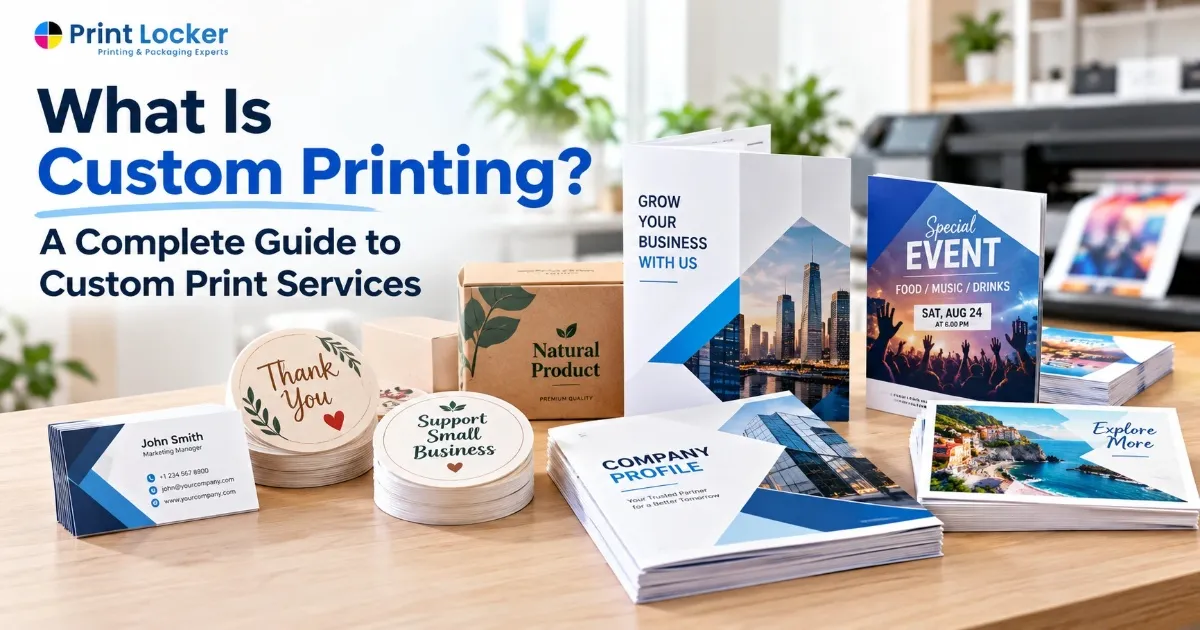 What Is Custom Printing