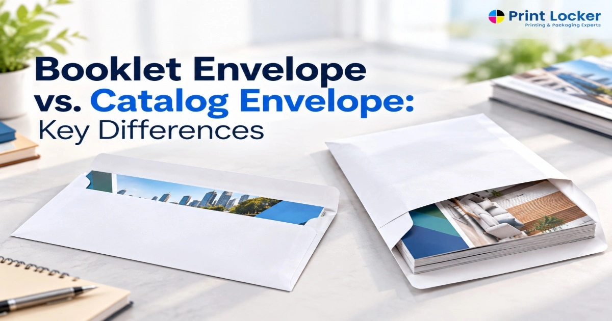Booklet Envelope vs. Catalog Envelope