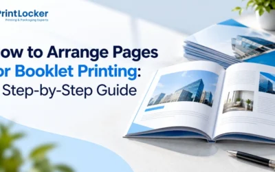 How to arrange pages for booklet printing